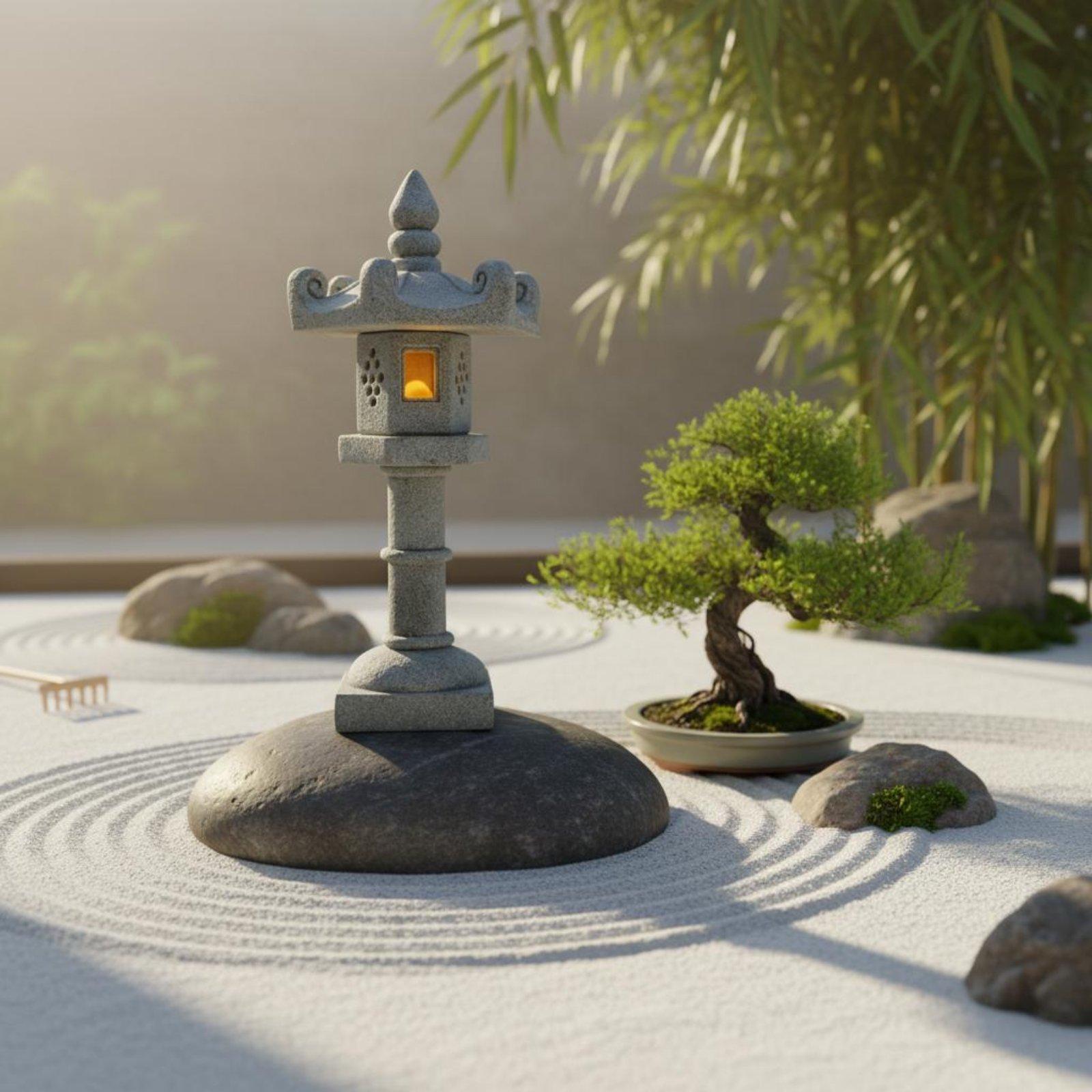 조경용 랜턴 일본식 랜턴 돌 탁상용 미니 풍경 장식품( - Bonsai Gardener 리뷰 및 가격