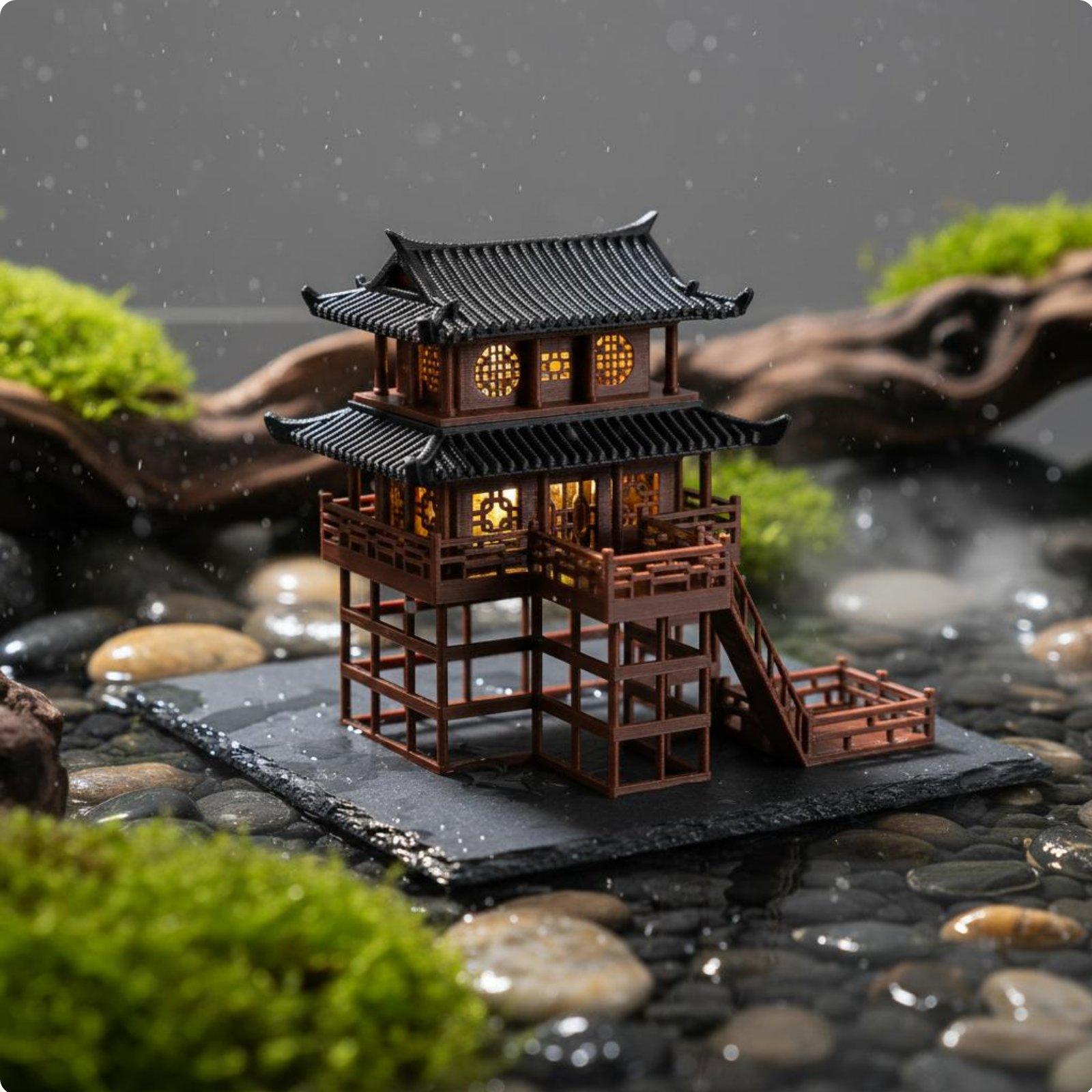 분재집 탁상용 플라스틱 탑 미니 마이크로 풍경 일본 정 - Bonsai Gardener 리뷰 및 가격